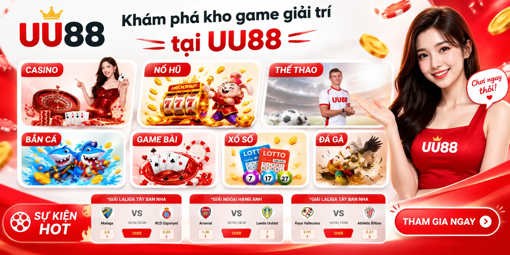 UU88 Khám phá kho game giải trí tại UU88